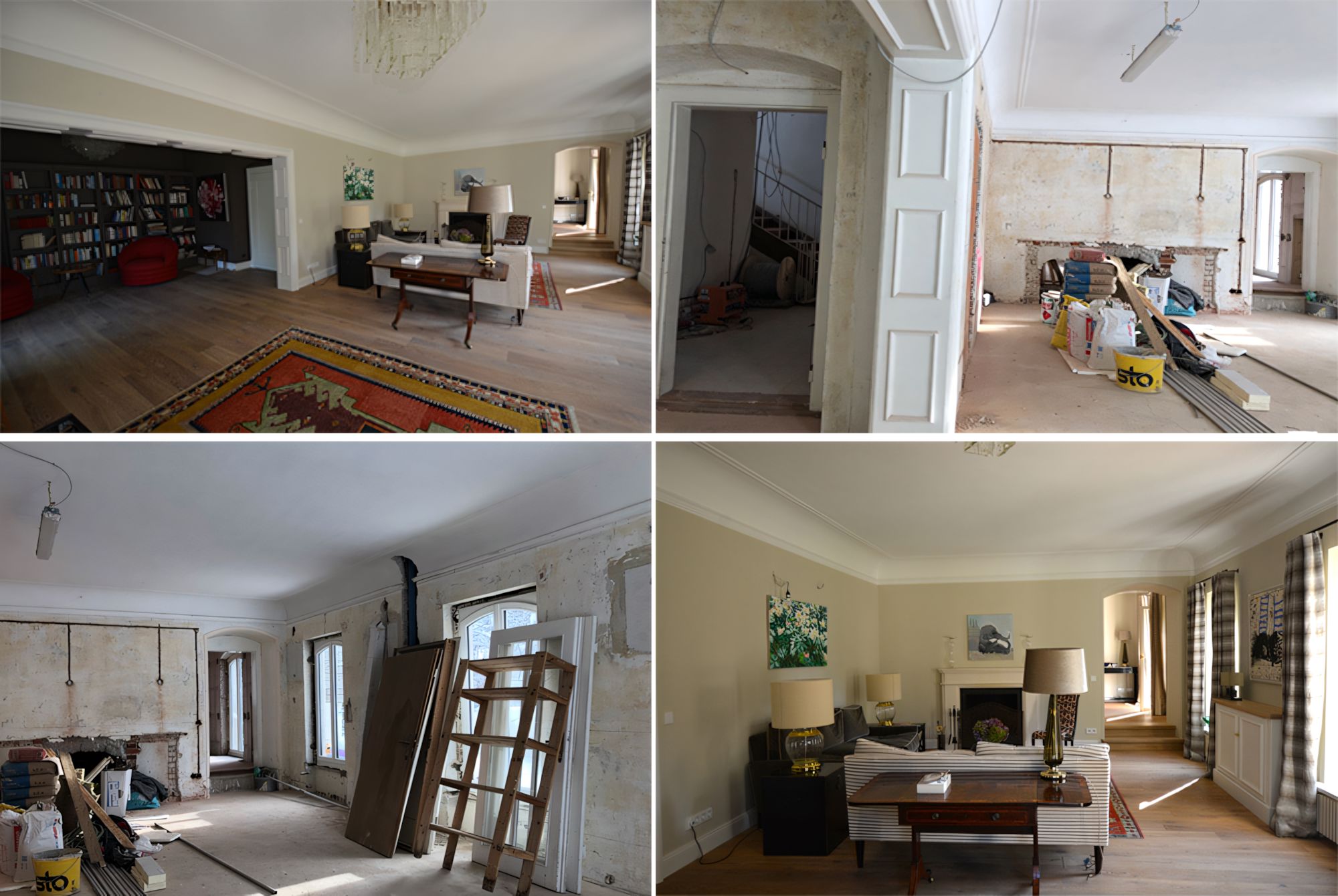 Hochwertige Anstriche der Malerwerkstätte Schlüter München Malerarbeiten einer Villa in München